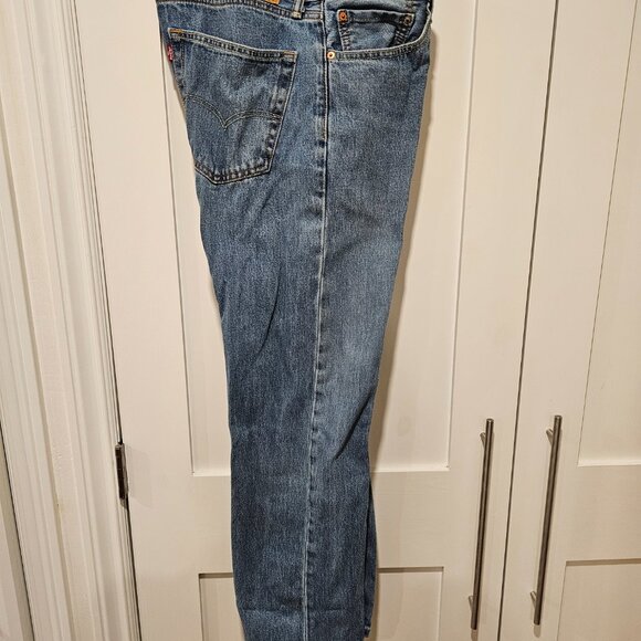 Levi's Jeans Mens 505 size 36" inseam 32" - Picture 9 of 9